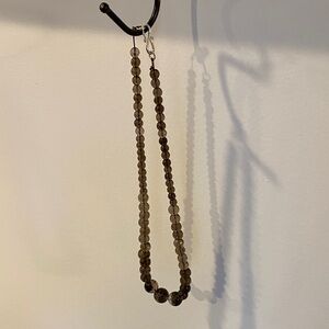 Stance Smoky Brown Beaded Necklace